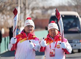 (BEIJING 2022) CHINA-BEIJING-OLYMPIC TORCH RELAY (CN)