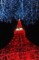 JAPAN-TOKYO-TOKYO TOWER-CHINESE NEW YEAR-ILLUMINATION