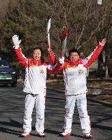 (BEIJING 2022) CHINA-BEIJING-OLYMPIC TORCH RELAY (CN)