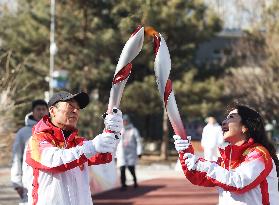 (BEIJING 2022) CHINA-BEIJING-OLYMPIC TORCH RELAY (CN)