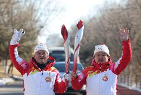 (BEIJING 2022) CHINA-BEIJING-OLYMPIC TORCH RELAY (CN)