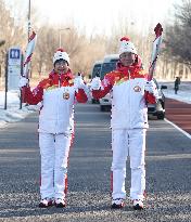 (BEIJING 2022) CHINA-BEIJING-OLYMPIC TORCH RELAY (CN)