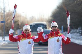 (BEIJING 2022) CHINA-BEIJING-OLYMPIC TORCH RELAY (CN)