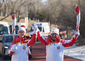 (BEIJING 2022) CHINA-BEIJING-OLYMPIC TORCH RELAY (CN)