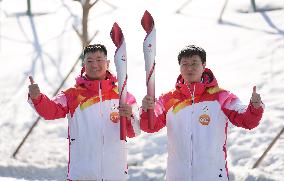 (BEIJING 2022) CHINA-BEIJING-OLYMPIC TORCH RELAY (CN)