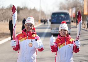(BEIJING 2022)CHINA-BEIJING-OLYMPIC TORCH RELAY(CN)