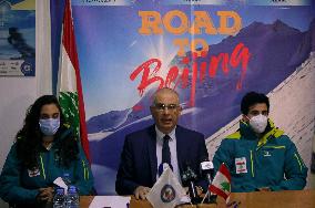 (Beijing 2022) LEBANON-BEIRUT-BEIJING WINTER OLYMPICS-SKI PLAYERS