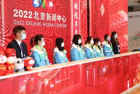 (BEIJING 2022) CHINA-BEIJING-WINTER OLYMPICS-BEIJING MEDIA CENTER-OPENING (CN)