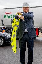 King Willem-Alexander Visits The First Dutch bio-LNG Installation - Amsterdam