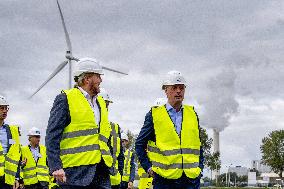 King Willem-Alexander Visits The First Dutch bio-LNG Installation - Amsterdam