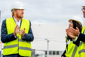 King Willem-Alexander Visits The First Dutch bio-LNG Installation - Amsterdam