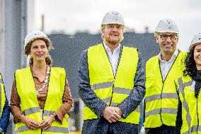 King Willem-Alexander Visits The First Dutch bio-LNG Installation - Amsterdam