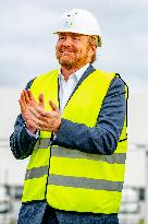 King Willem-Alexander Visits The First Dutch bio-LNG Installation - Amsterdam