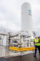 King Willem-Alexander Visits The First Dutch bio-LNG Installation - Amsterdam