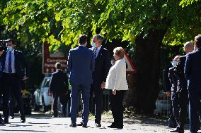 Angela Merkel Receives Charles V European Award