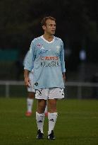 President Macron At Gala Match Of The Variétés Club De France - Poissy