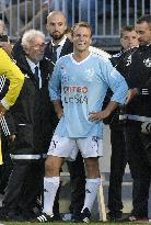 President Macron At Gala Match Of The Variétés Club De France - Poissy