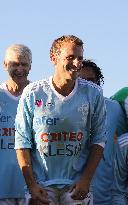 President Macron At Gala Match Of The Variétés Club De France - Poissy