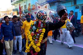 Holi Festival Of Navratra - India