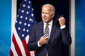 President Biden Speaks On Covid-19 - Washington