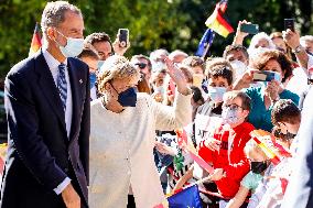 Angela Merkel Honored - Spain