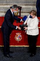 Angela Merkel Honored - Spain