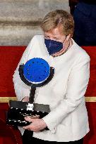 Angela Merkel Honored - Spain