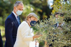 Angela Merkel Honored - Spain