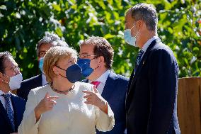 Angela Merkel Honored - Spain