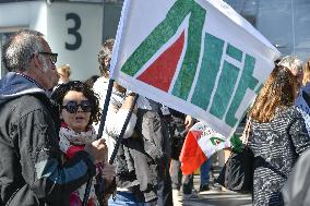 Alitalia Employees Protest - Fiumicino