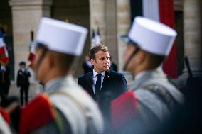 National Tribute Ceremony To Hubert Germain - Paris