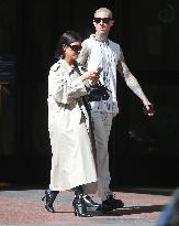 Kourtney Kardashian And Boyfriend Travis Barker Out - New York