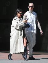 Kourtney Kardashian And Boyfriend Travis Barker Out - New York