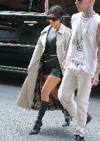 Kourtney Kardashian And Boyfriend Travis Barker Out - New York