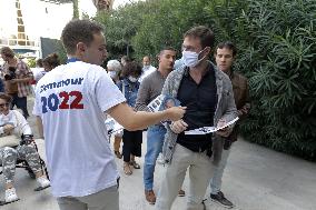 Eric Zemmour Holds A Public Meeting - Nimes