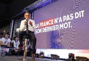 Eric Zemmour Holds A Public Meeting - Nimes