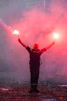 Firefighters Protest - Paris