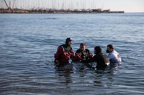 GREECE-ATHENS-INJURED WHALE-RESCUE