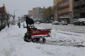 U.S.-NEW YORK-WINTER STORM