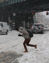 U.S.-NEW YORK-WINTER STORM