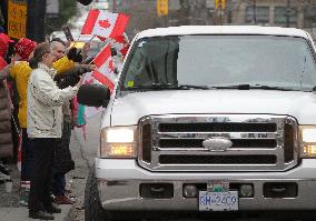 CANADA-VANCOUVER-FREEDOM CONVOY-SUPPORT-PARADE