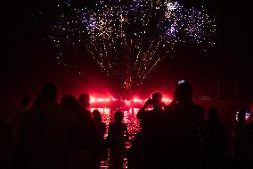 (BEIJING 2022)BRAZIL-RECIFE-LIGHT SHOW