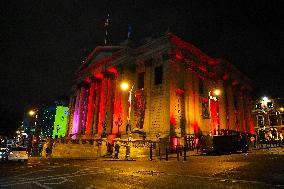 IRELAND-DUBLIN-LUNER NEW YEAR-DECORATION