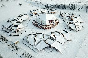 CHINA-GANSU-GANNAN-SNOW SCENERY (CN)