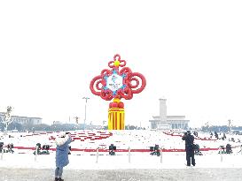 (BeijingCandid) CHINA-BEIJING 2022-WINTER OLYMPICS-ATMOSPHERE (CN)