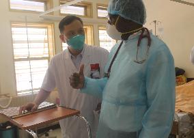 BOTSWANA-FRANCISTOWN-CHINESE MEDICAL TEAM-DONATION
