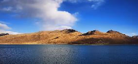 CHINA-TIBET-YAMZBOG YUMCO LAKE-SCENERY (CN)