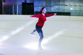 (SP)THE PHILIPPINS-PASAY CITY-WINTER SPORTS-NIKKI CHENG