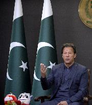 PAKISTAN-ISLAMABAD-PM-IMRAN KHAN-INTERVIEW