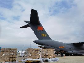 TONGA-CHINA-RELIEF SUPPLIES